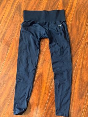 Gymshark Navy Womens High-Waist Leggings